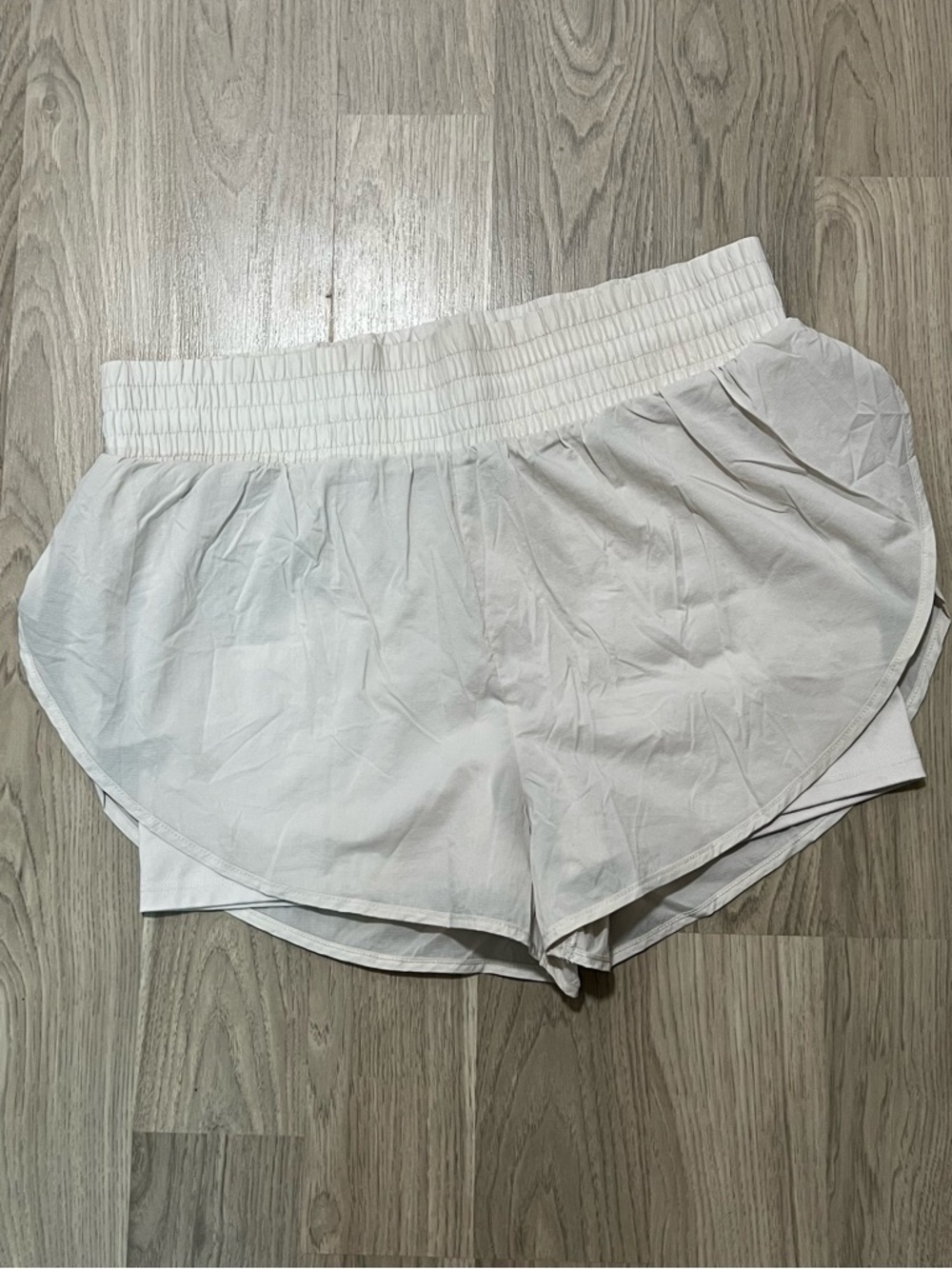 all in motion White Women's Athletic Running Shorts